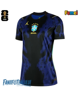 Brazilia Echipament de Fotbal Replică Mondial 2026 Femei Deplasare